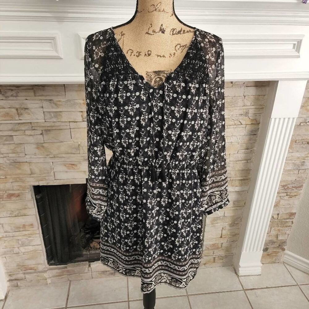 Madewell long she sleeve dress size 10